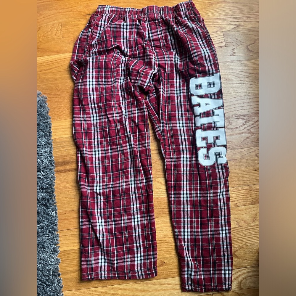 Bates Red Plaid Pajama Pants